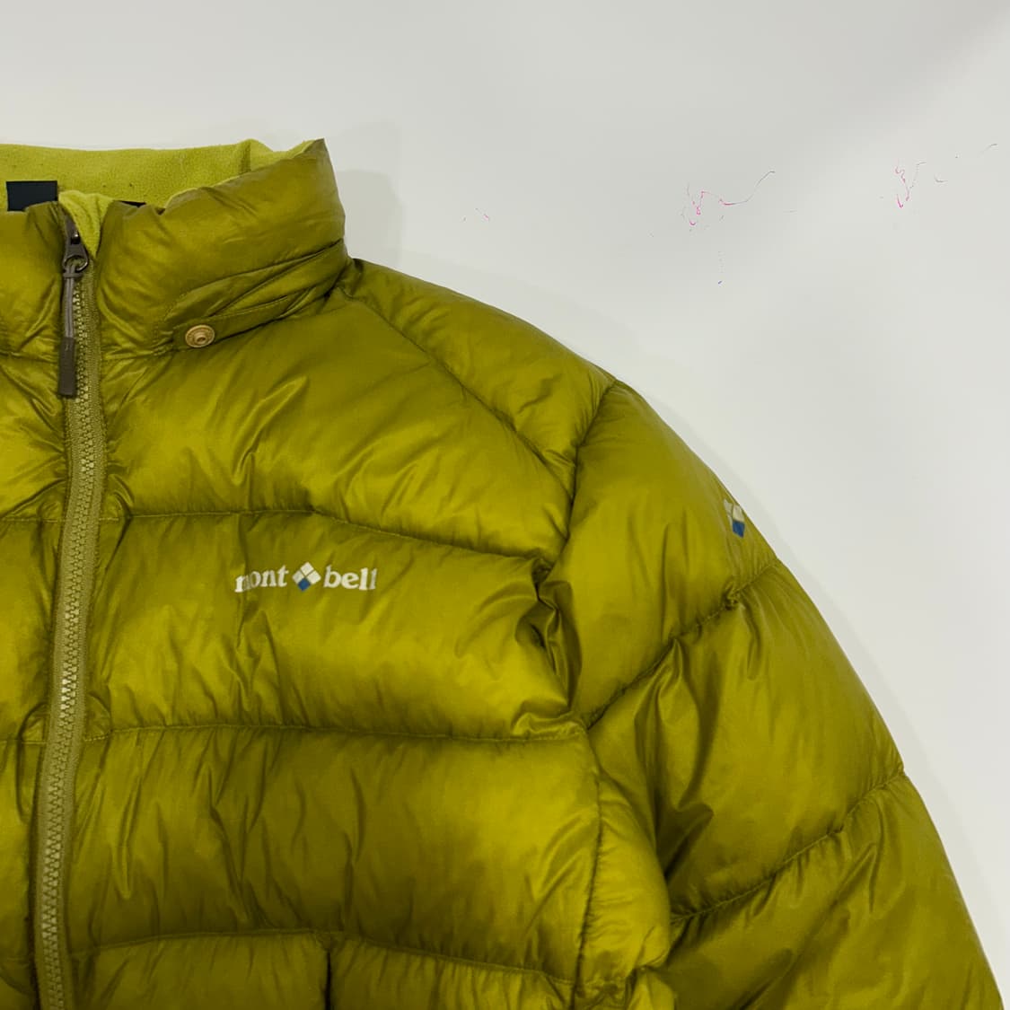 Montbell 몽벨 올리브 라이트 인 다운 패딩 상품이미지4