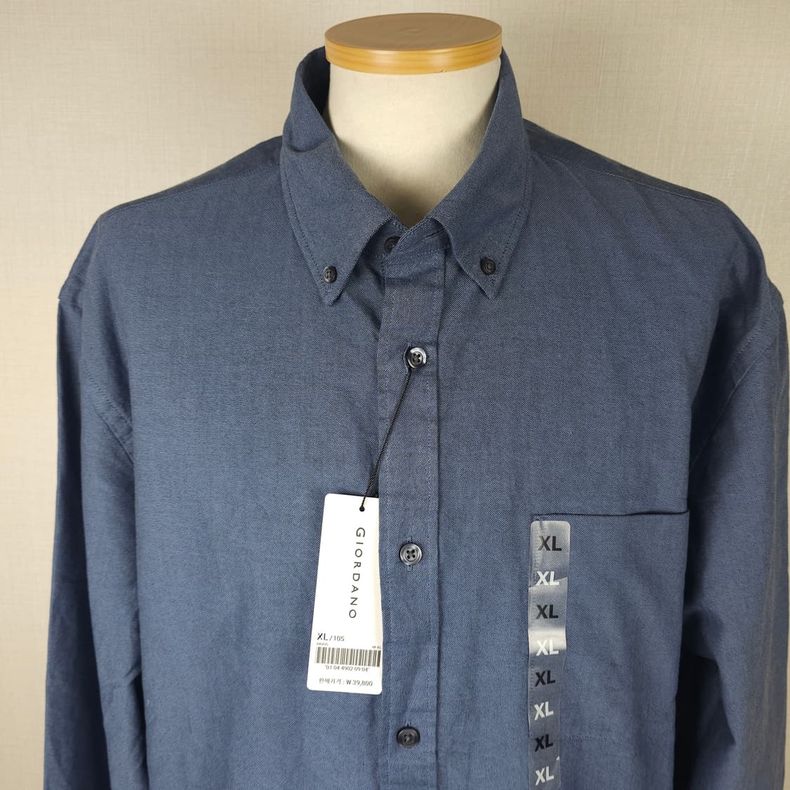 지오다노 긴팔남방 남자105사이즈 상품이미지2