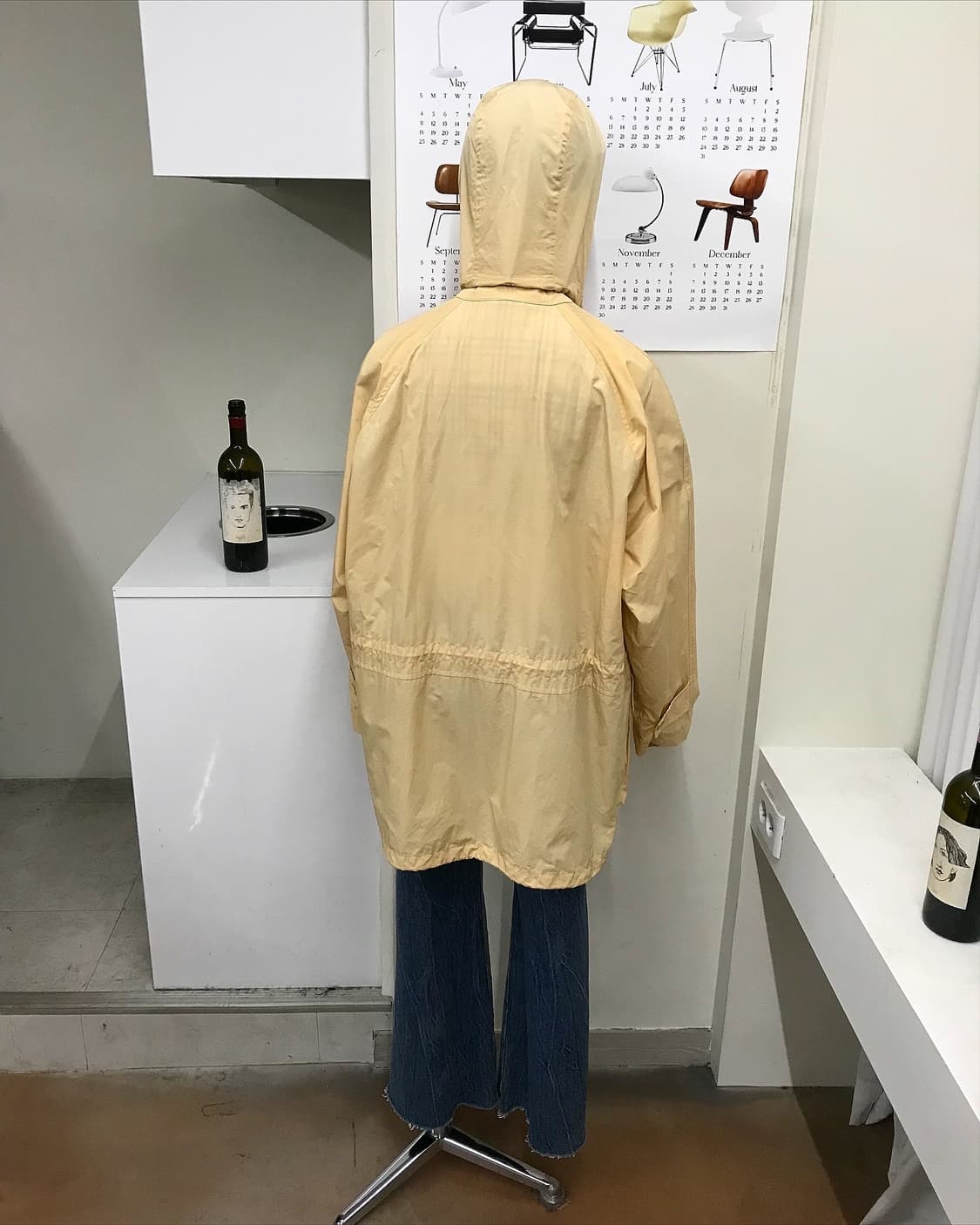 버버리 로고 후드 사파리 코트 상품이미지10