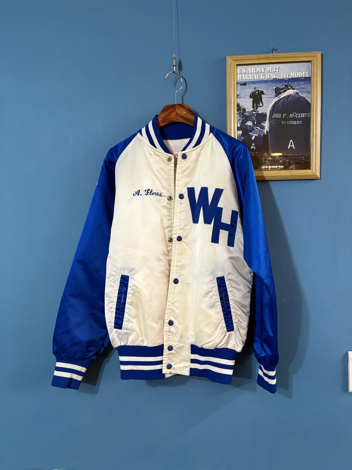80‘s Gorga Athletic Wear Varsity Jacket. 상품이미지1