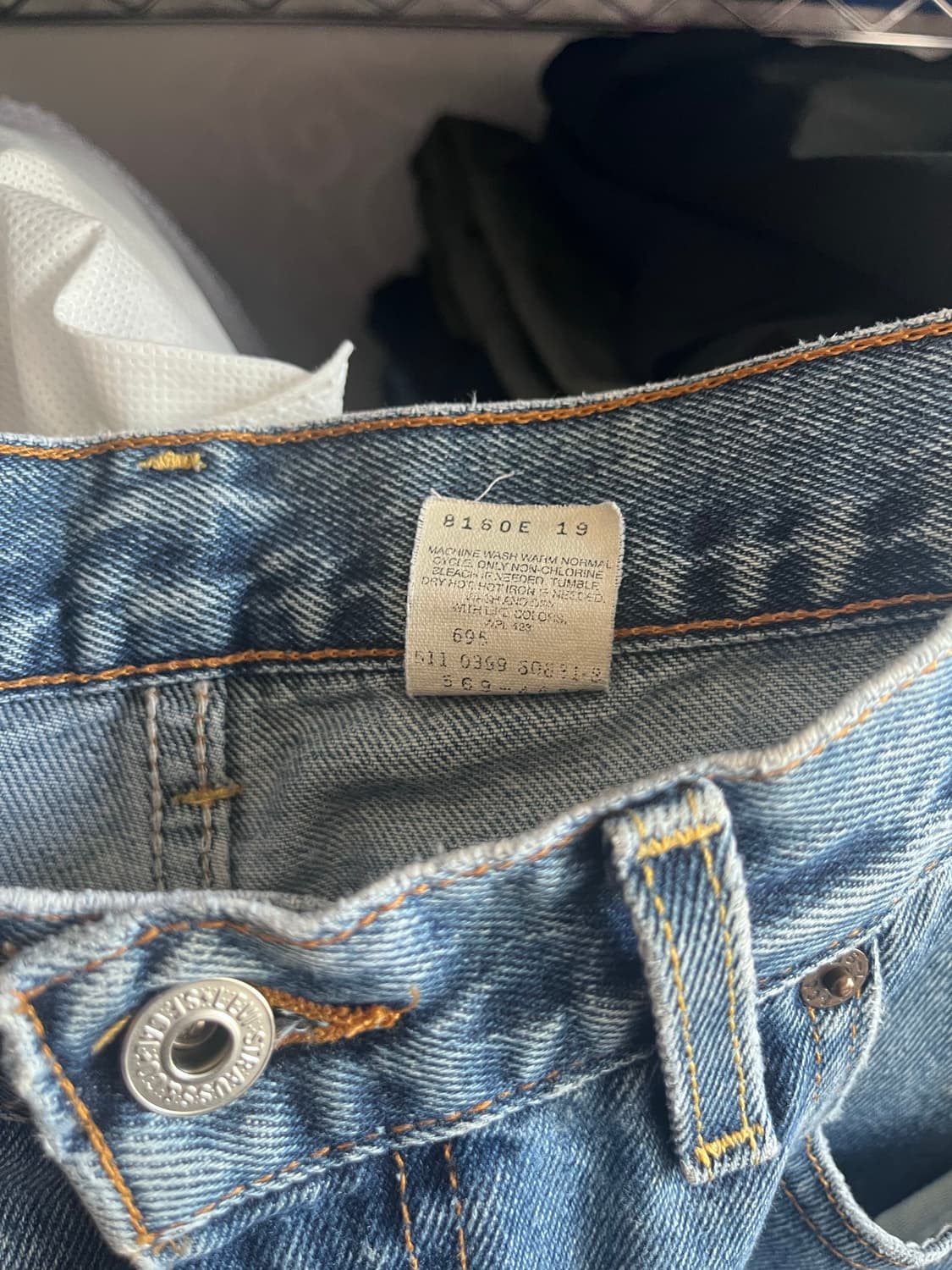 90s usa 리바이스 569 dry goods 상품이미지5