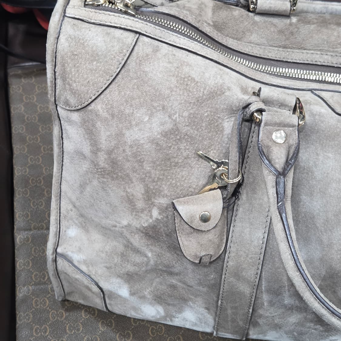 구찌 스웨이드 보스톤 백 상품이미지3