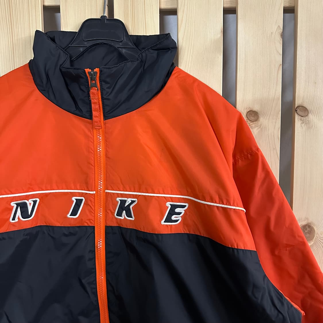 (XL) 나이키 00s 올드스쿨 배색 누빔 바람막이 자켓 상품이미지5