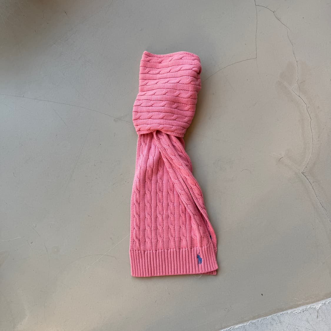 폴로 랄프로렌 케이블 머플러 상품이미지1