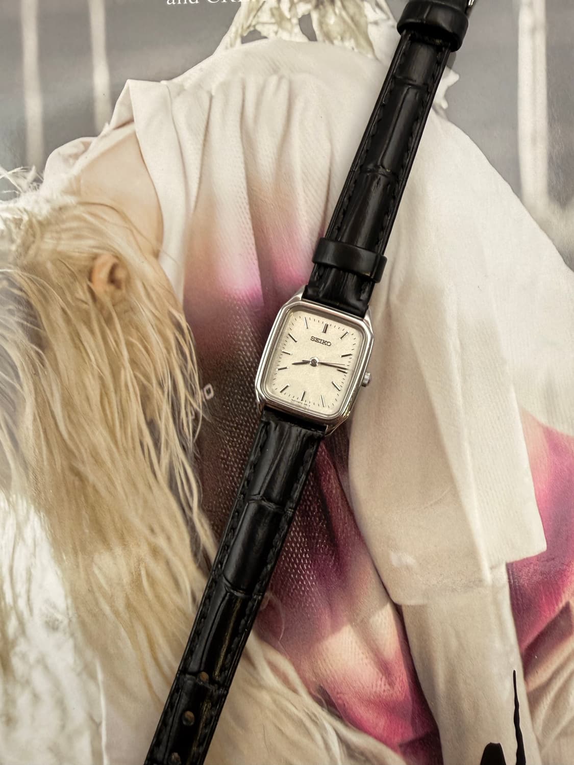 Seiko_1980s  square vintage watch 상품이미지4