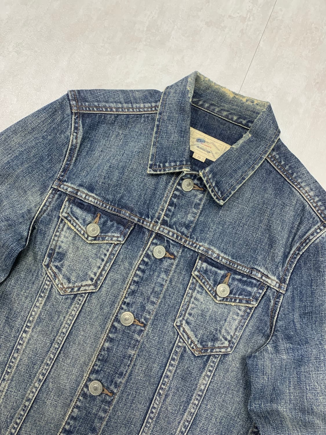 all saints 워싱디테일 데님 자켓 #49 상품이미지2