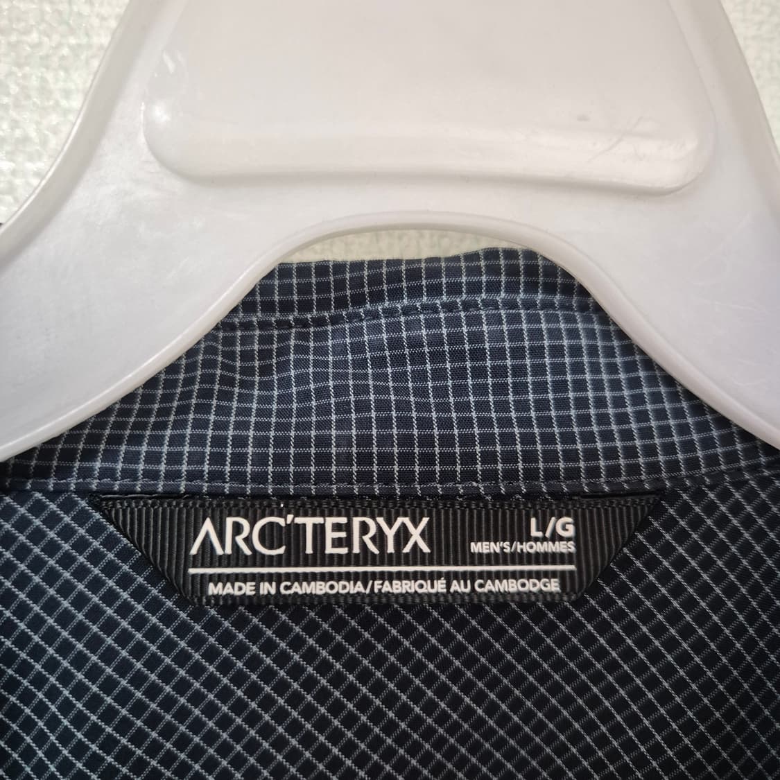 아크테릭스 남성 긴팔 셔츠 체크 상품이미지6
