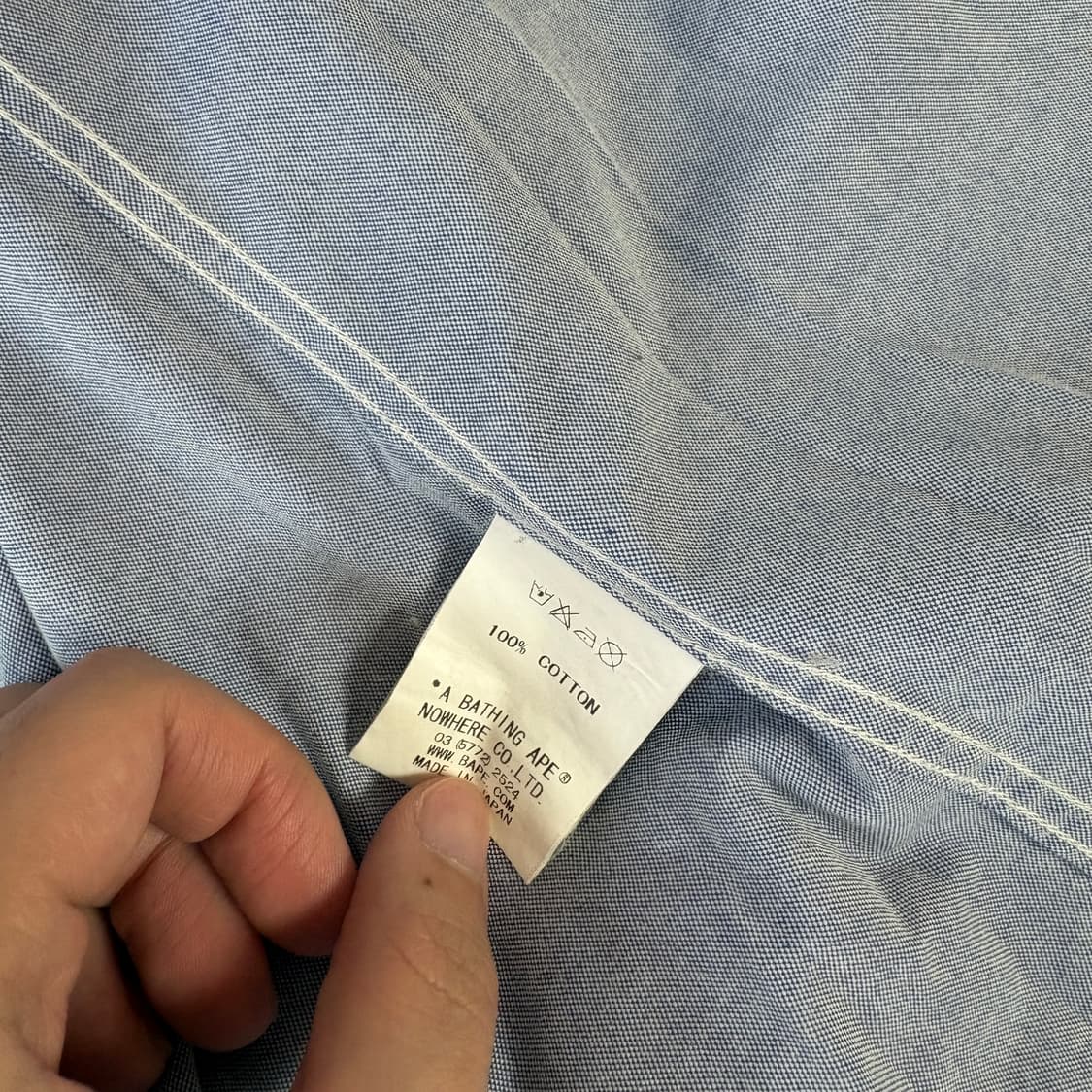 베이프 긴팔 셔츠 상품이미지9