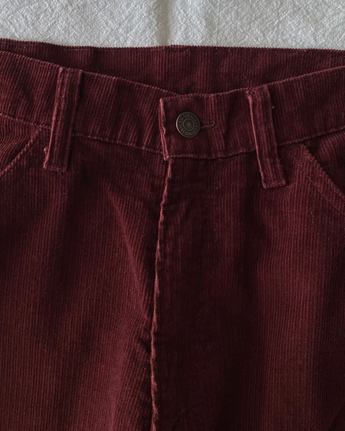 80s 빈티지 리바이스 519 코듀로이 팬츠 상품이미지4