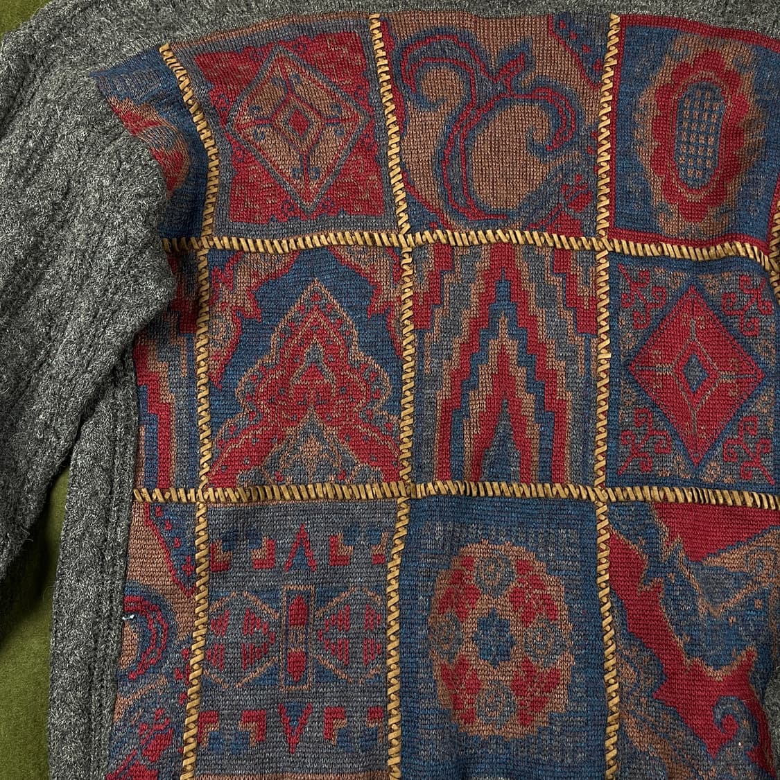 (ITALY) 빈티지 알파카 혼방 빈티지 니트 (실측확인) 상품이미지3