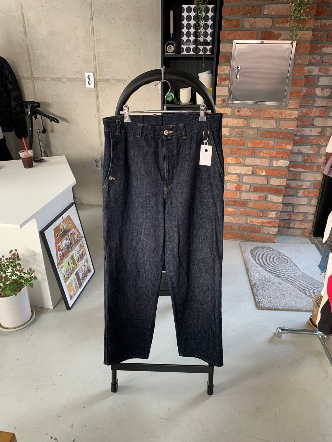 Issuethings 이슈띵즈 셀비지 데님 상품이미지1