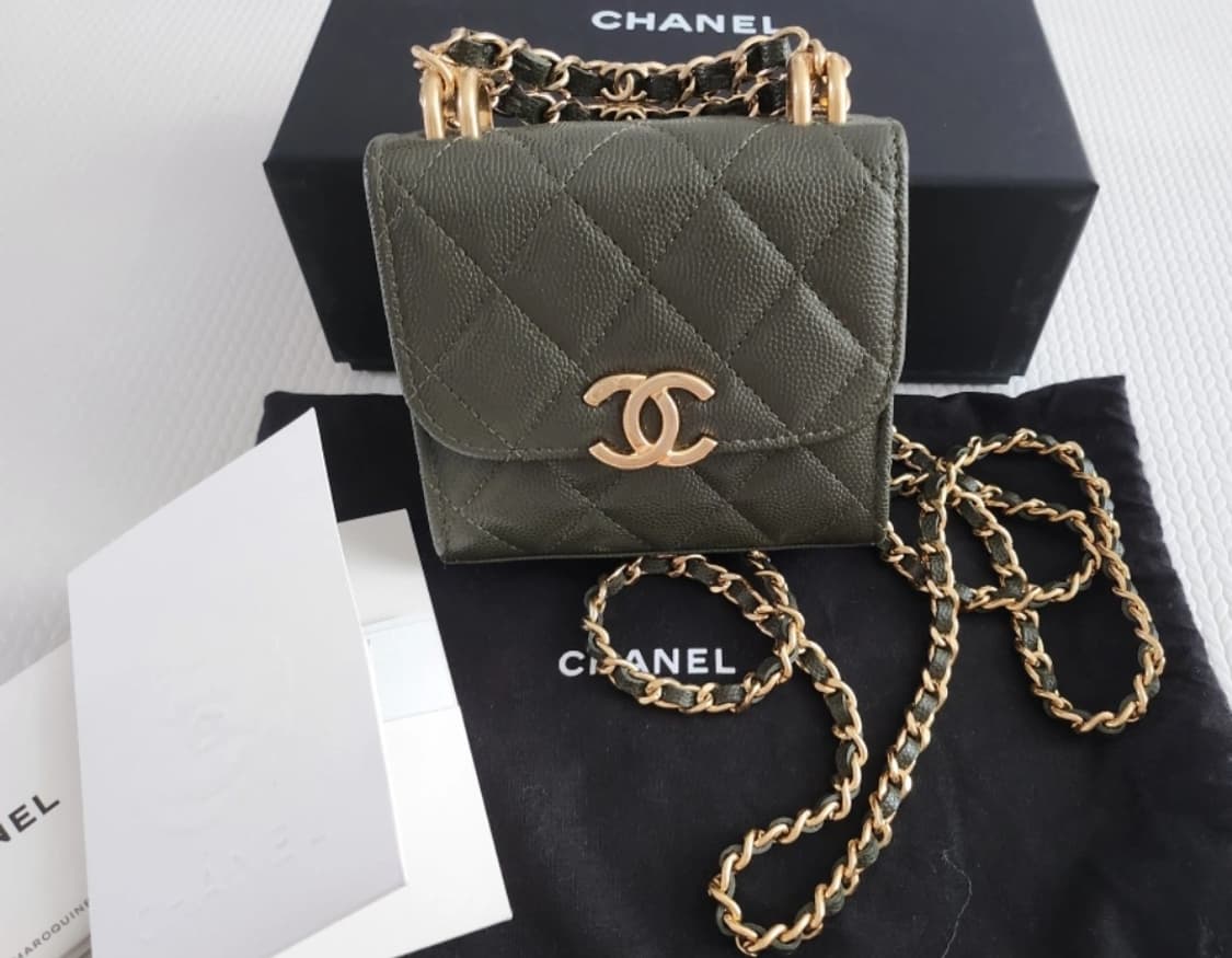 (정품)샤넬 캐비어 미니플랩백 상품이미지4