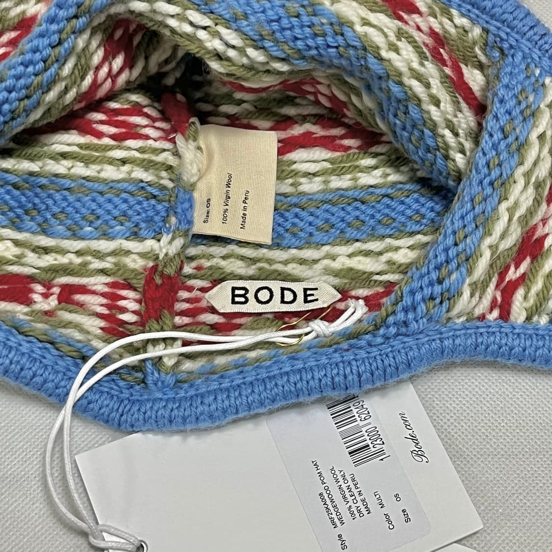 보디 BODE Wedgewood Pom 울 비니 상품이미지4