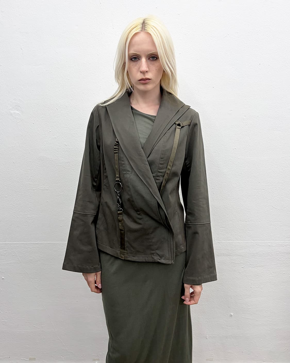 리츠코 시라하마 로프 디테일 랩 자켓 상품이미지1