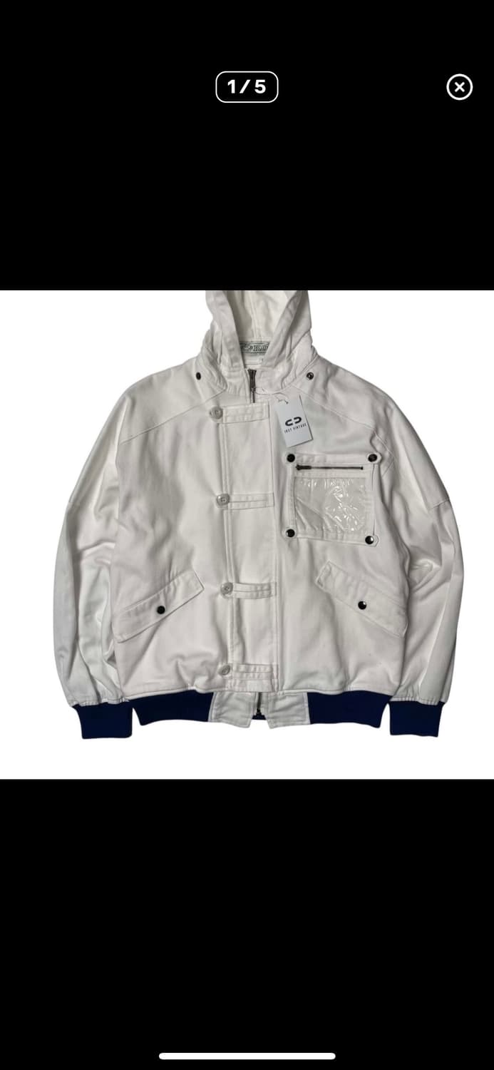 80's royce white hoodie zip up 상품이미지1