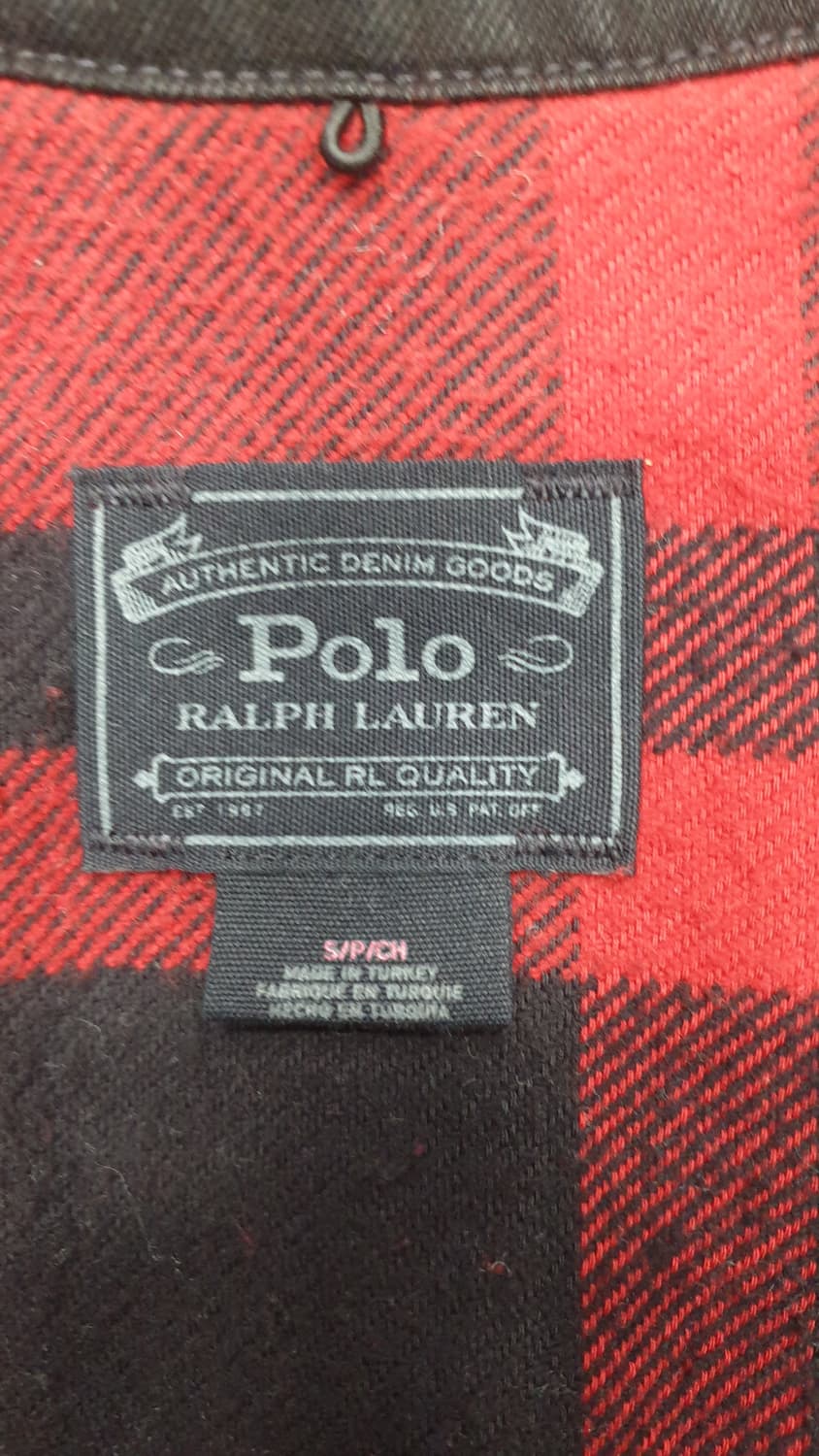 폴로 랄프로렌 블랙 데님 자켓 S 상품이미지4