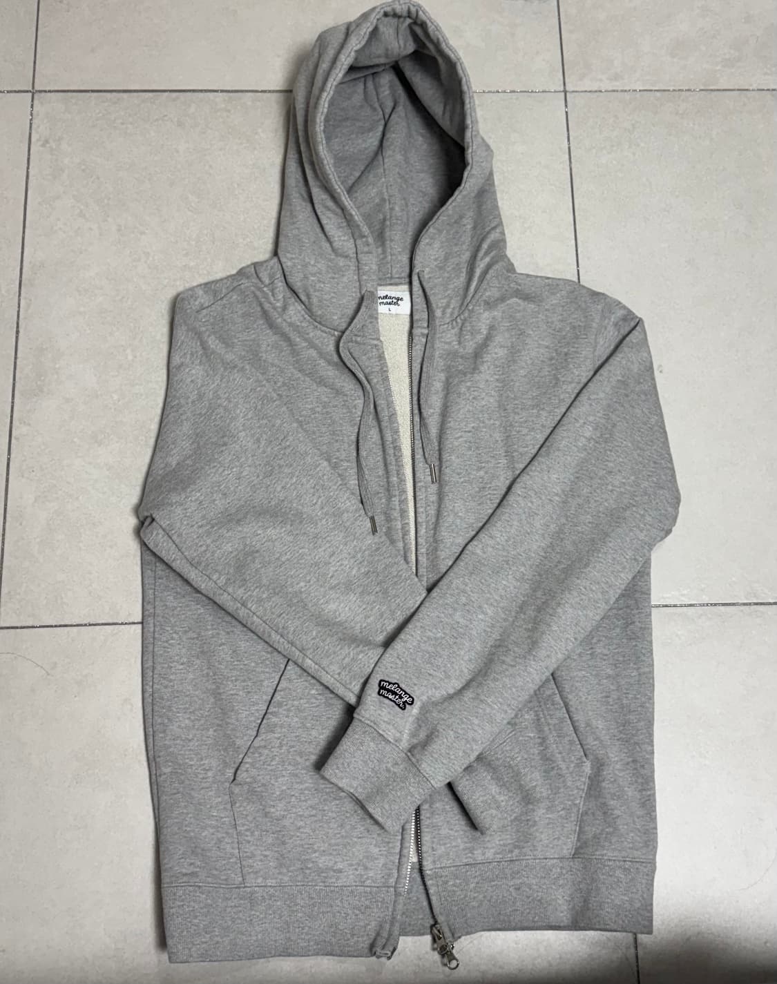 멜란지 마스터 후드집업 상품이미지1