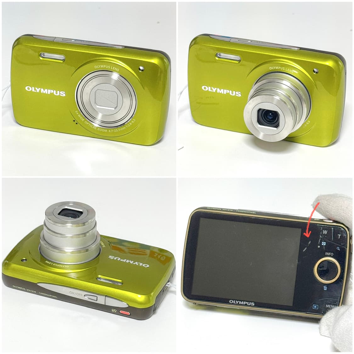 올림푸스 VH-210 키위그린 빈티지디카 상품이미지5