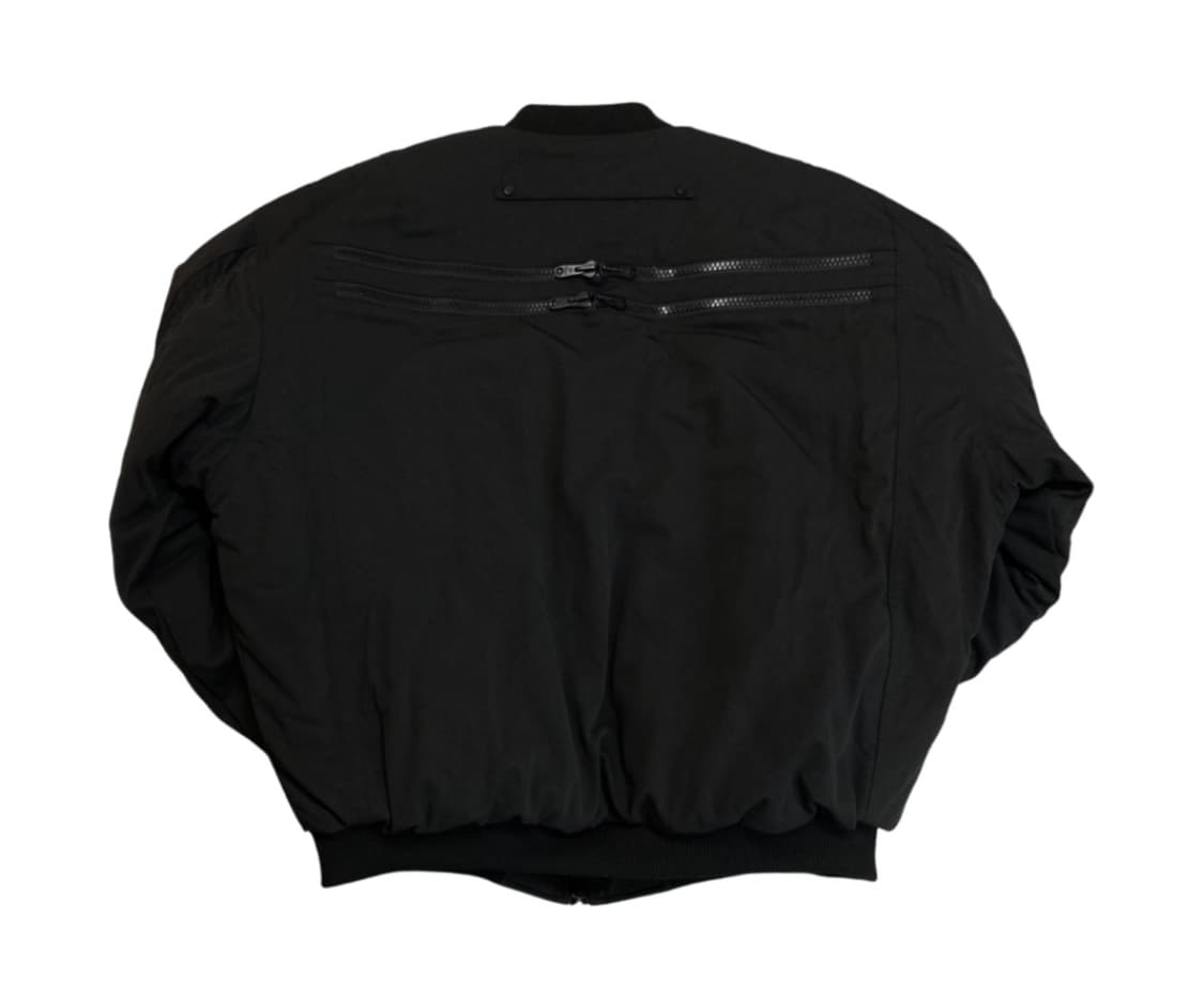 언더마이카 저거넛 더블 백 집 스테로이드 봄버 트리플 블랙  상품이미지2