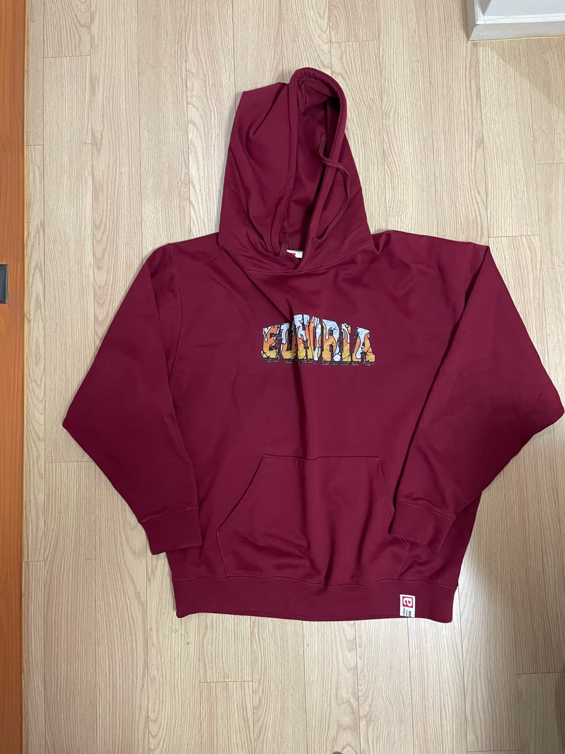 엑스트라오디너리 euphoria 버건디 후디 상품이미지3