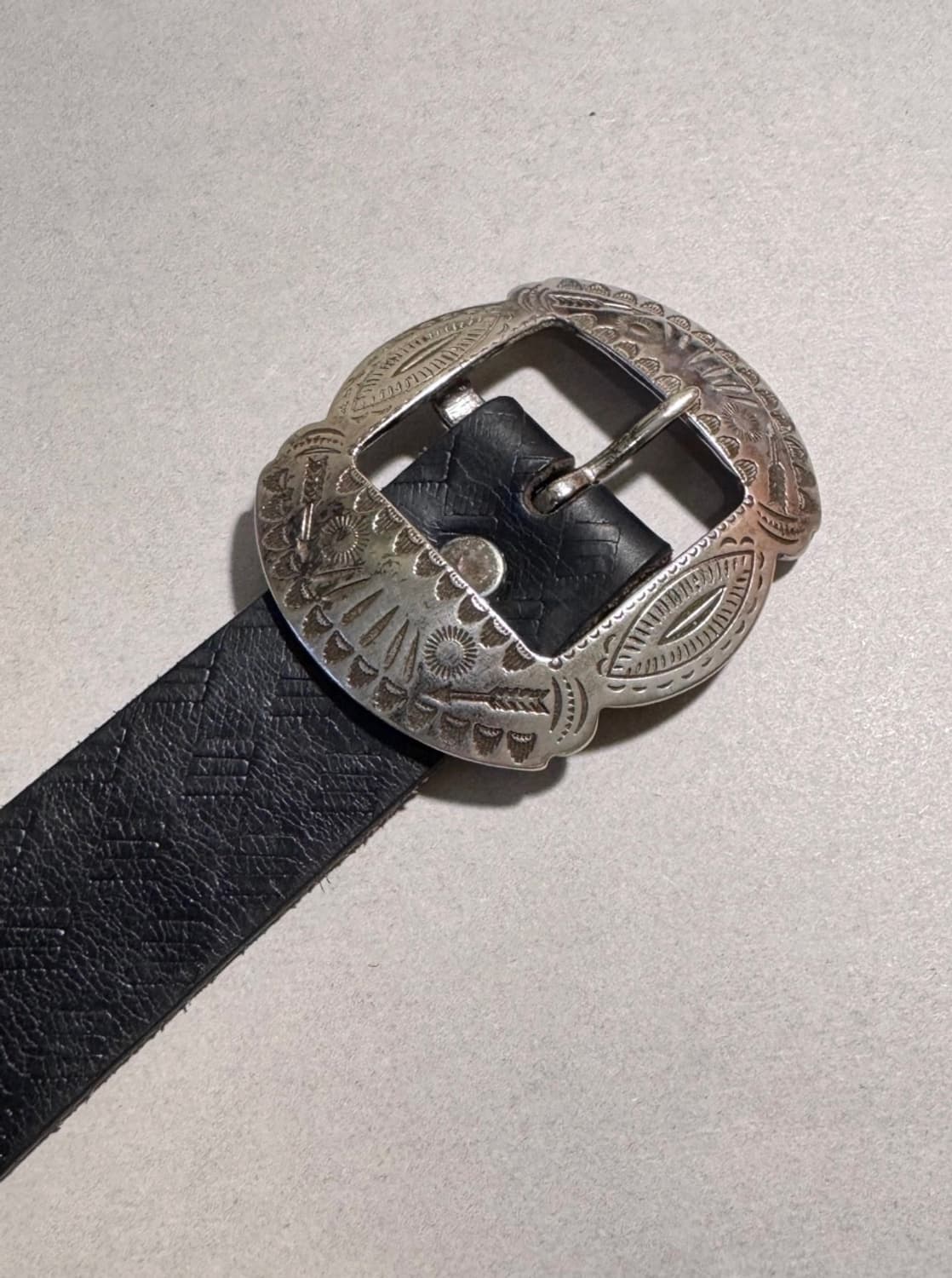 RRL 더블알엘 웨스턴 벨트 36(실34) 상품이미지3