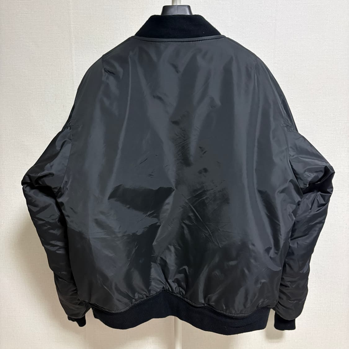 로스코 USAF MA-1 항공점퍼 / 블랙, L 상품이미지7