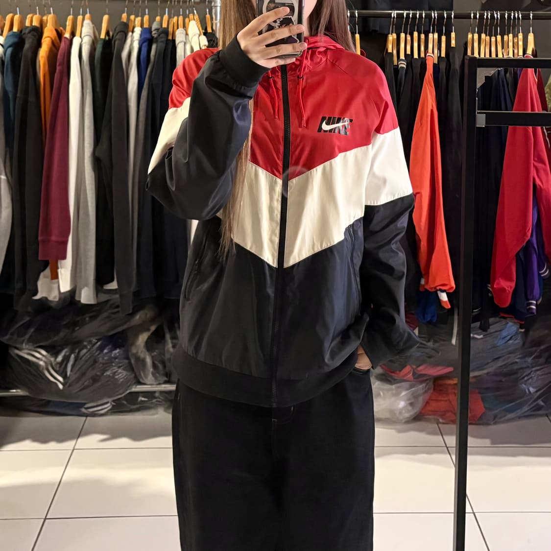 나이키 배색 빅스우시 윈드러너 바람막이 상품이미지1