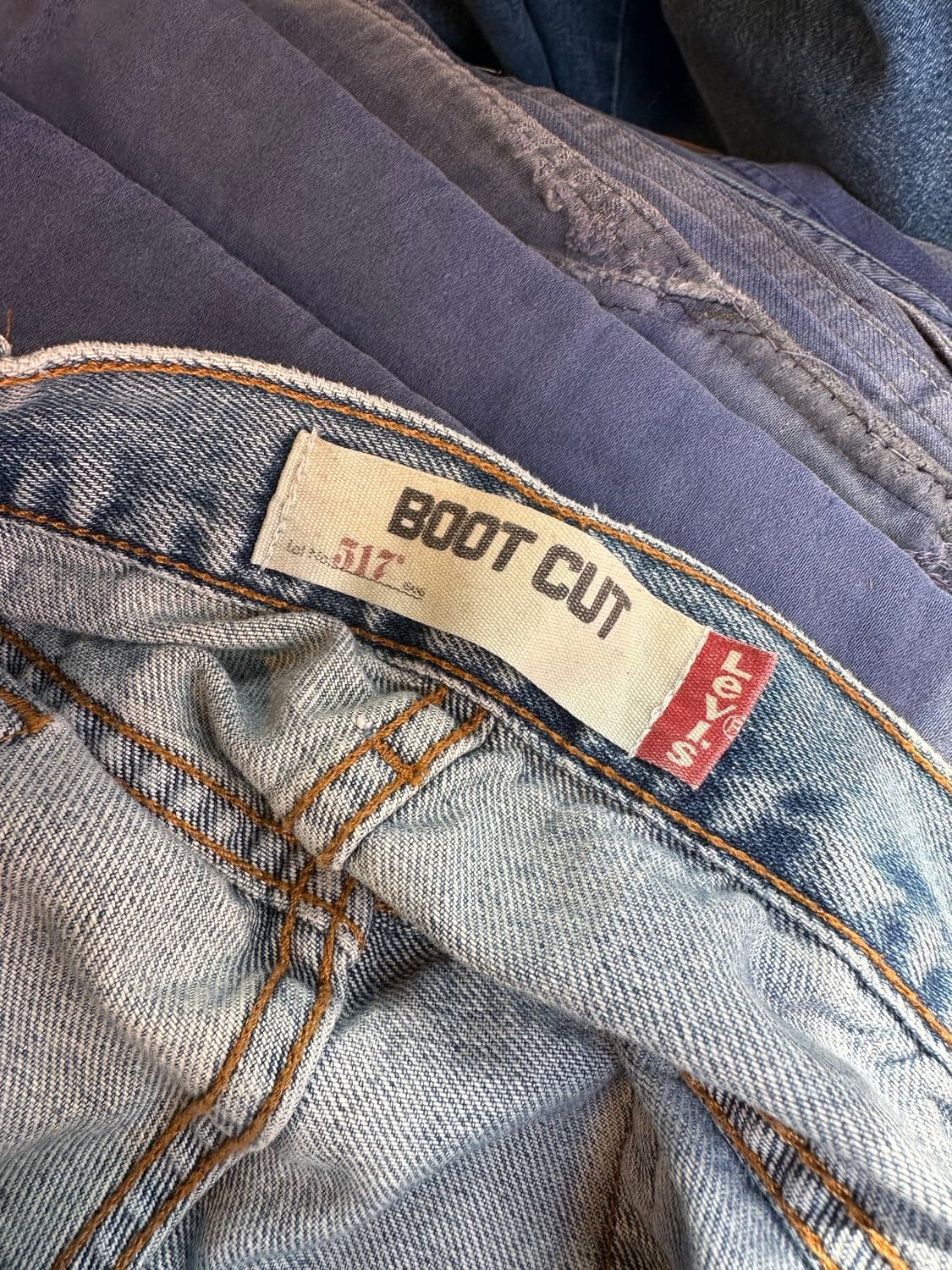 리바이스517 부츠컷 데님 팬츠 33x34 상품이미지7
