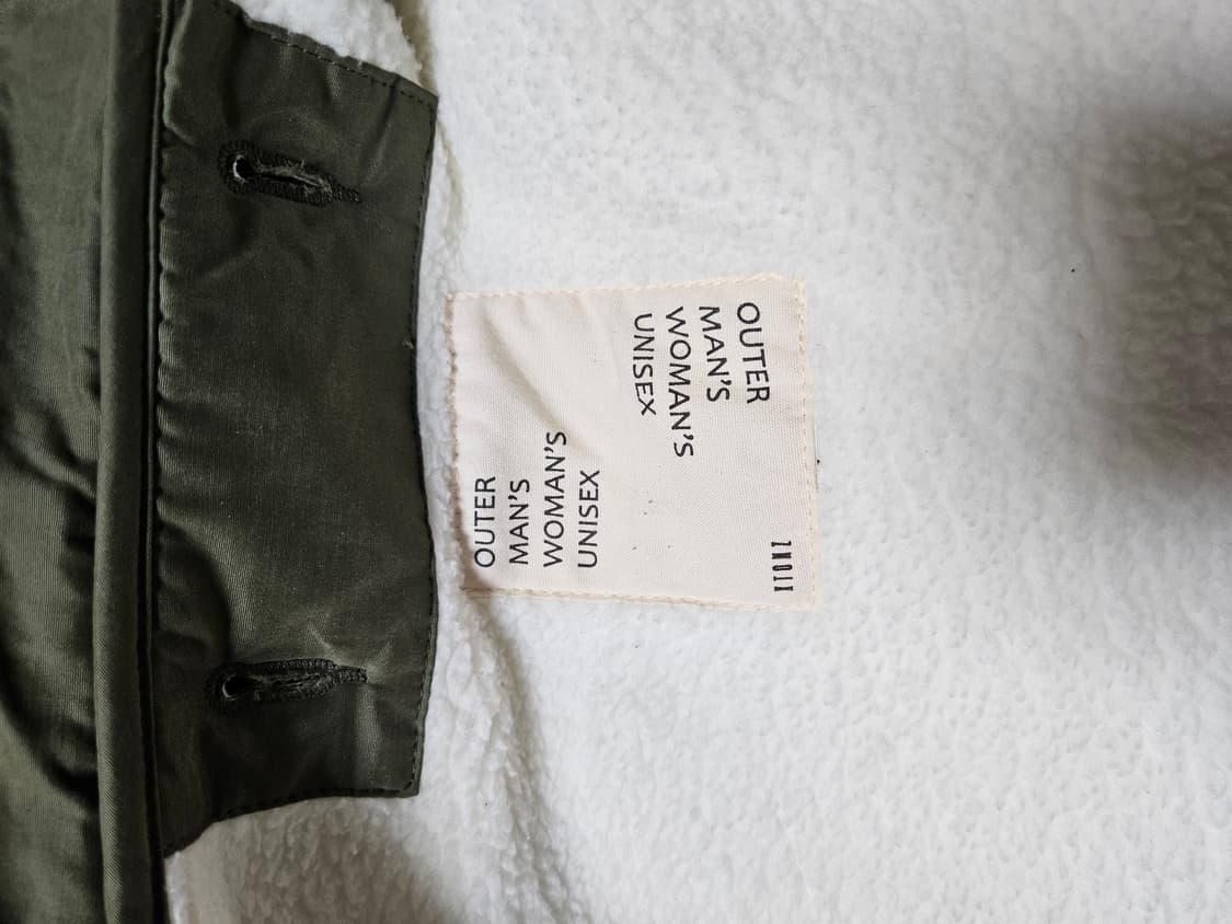 엑스톤즈 피쉬테일파카 개파카 M 사이즈 내피 양면 상품이미지3