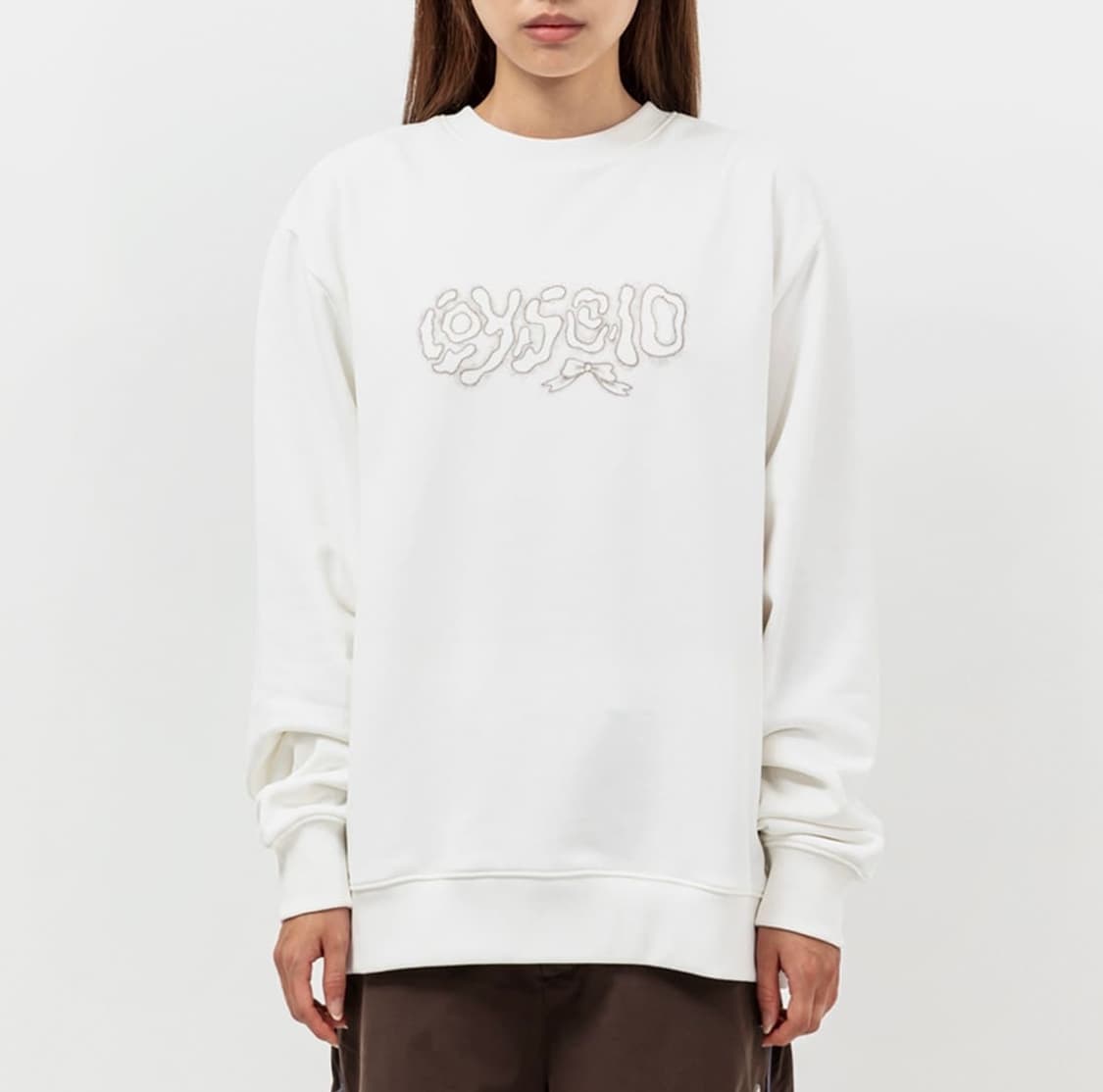 코이세이오 스웻셔츠 화이트 상품이미지1