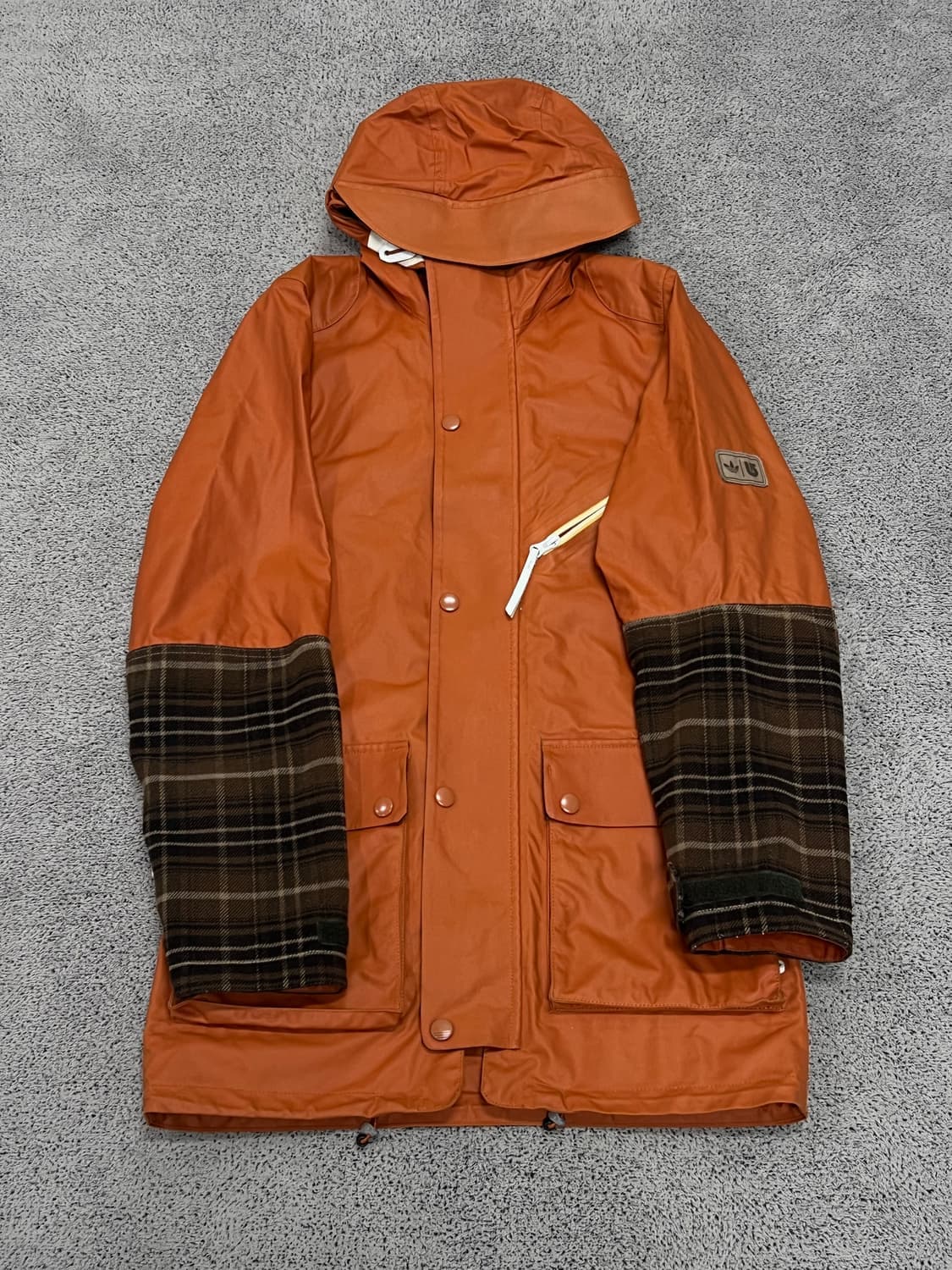 (85) 아디다스 ADIDAS X BURTON 바람막이 코트 자켓 상품이미지1