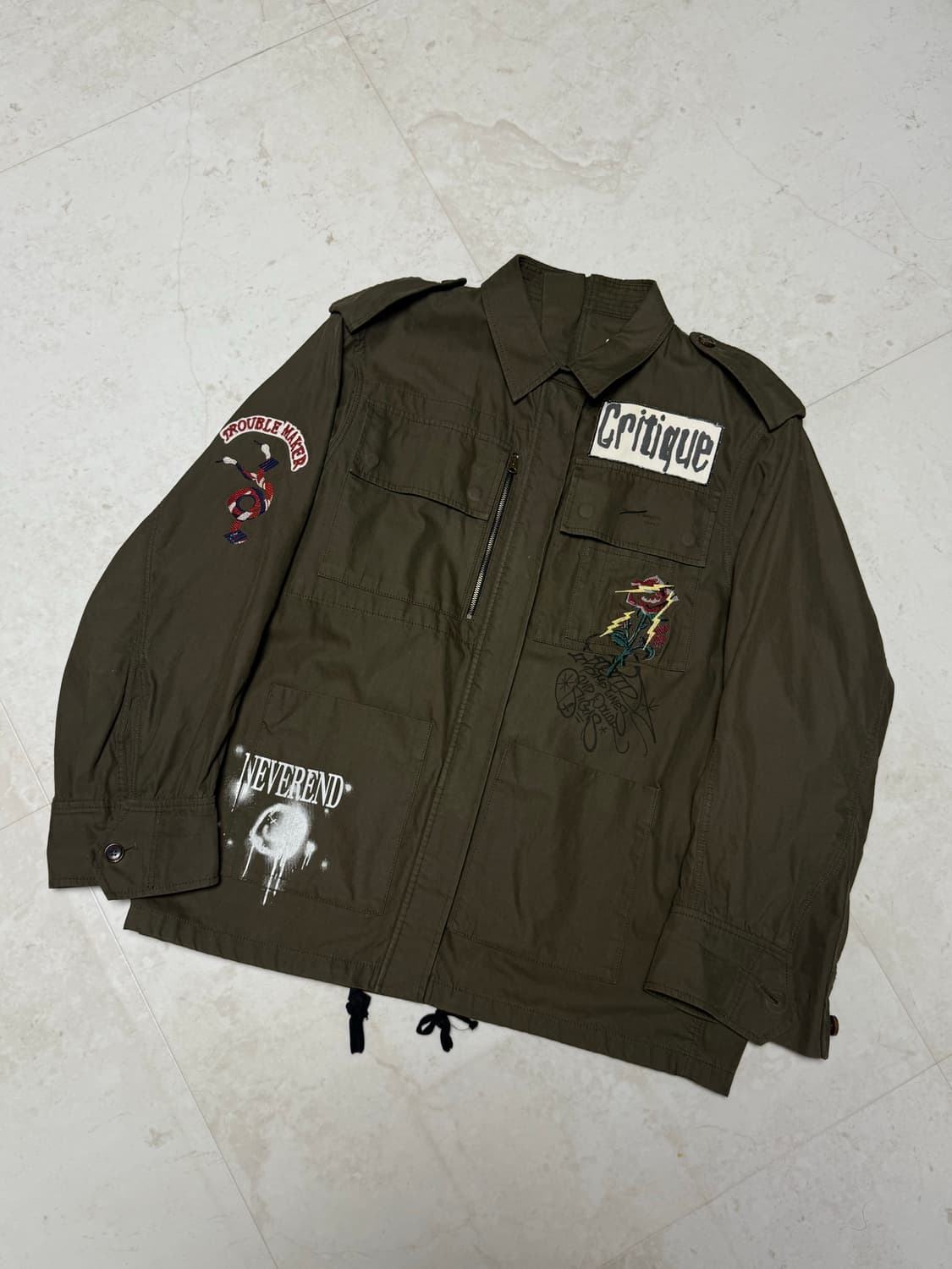 SYSTEM Military field jacket 상품이미지1