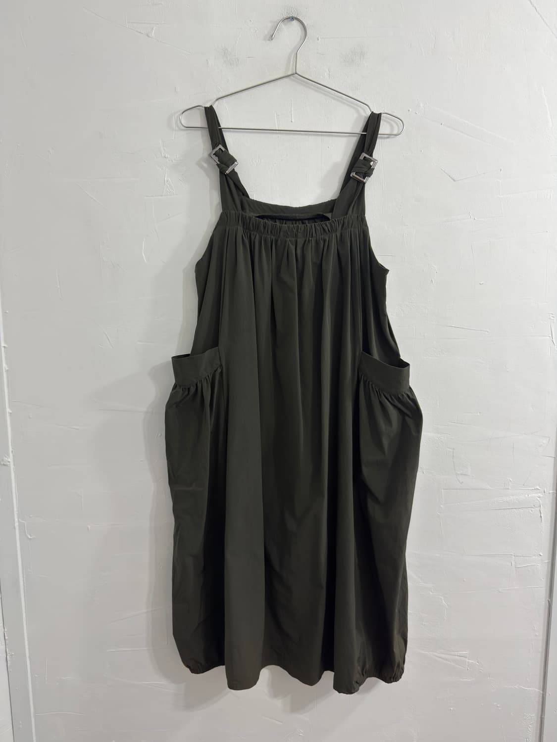 khaki overall onepiece 상품이미지2