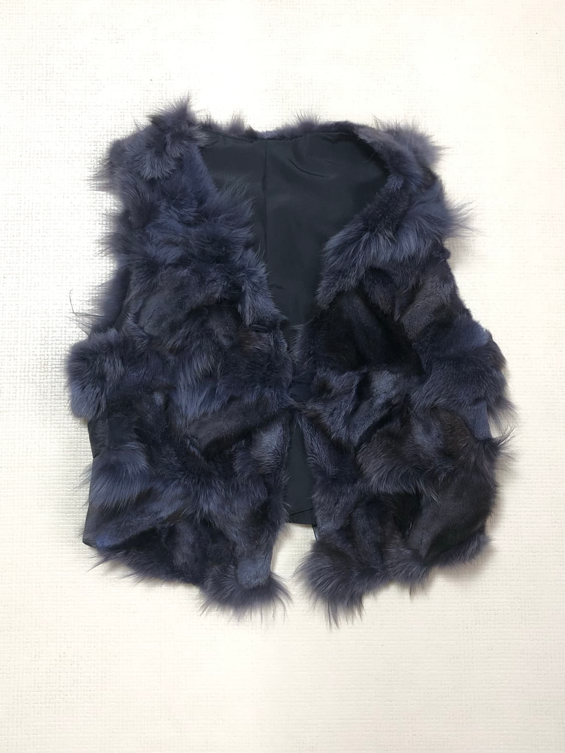 빈티지 퍼플 래빗 퍼 베스트 상품이미지8