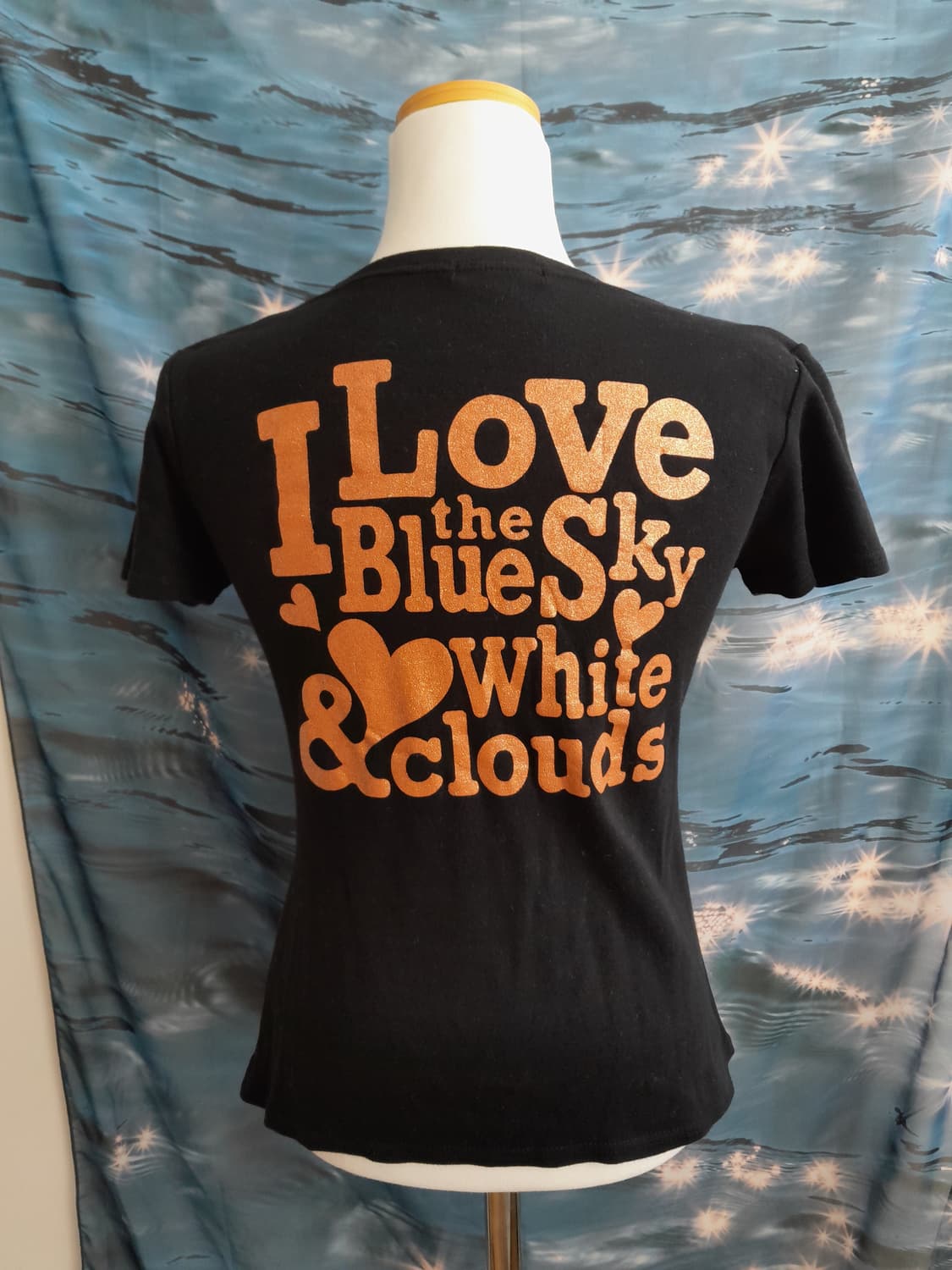 와투케 레터링 브이넥 반팔티셔츠 상품이미지3