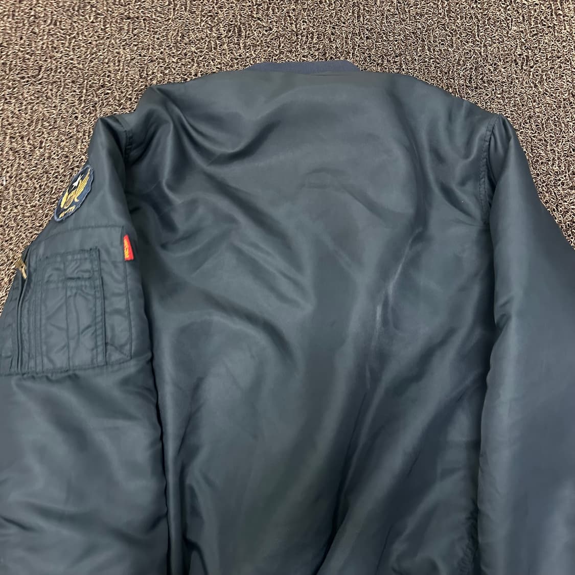 Captain Wevic US 에어포스 항공 MA-1 블루종 자켓 XL 상품이미지6