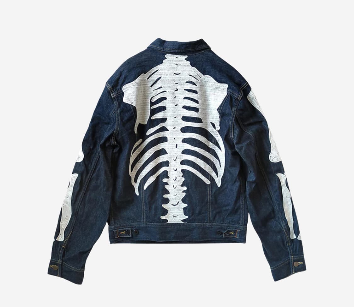 캐피탈 본 데님자켓 상품이미지1