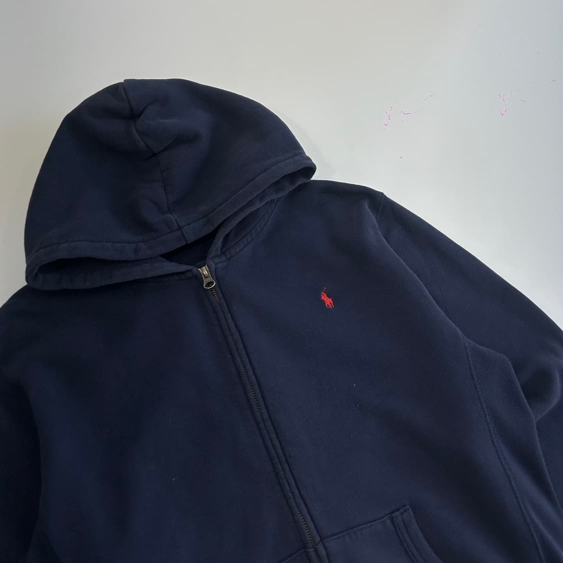 Polo 폴로 레드 포니 네이비 후드집업  상품이미지4