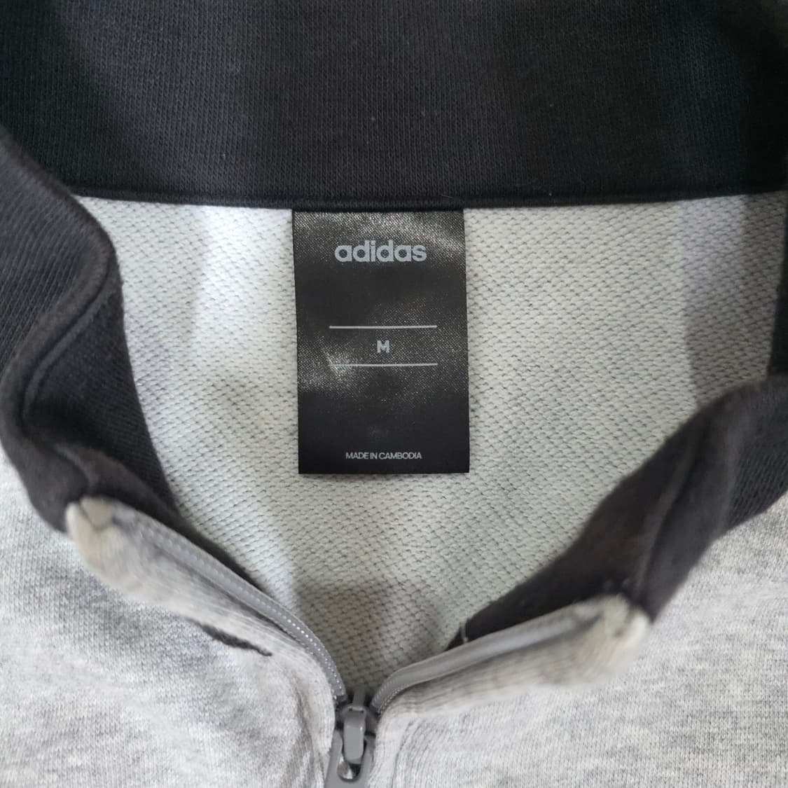 아디다스 코튼 그레이 져지 상품이미지5