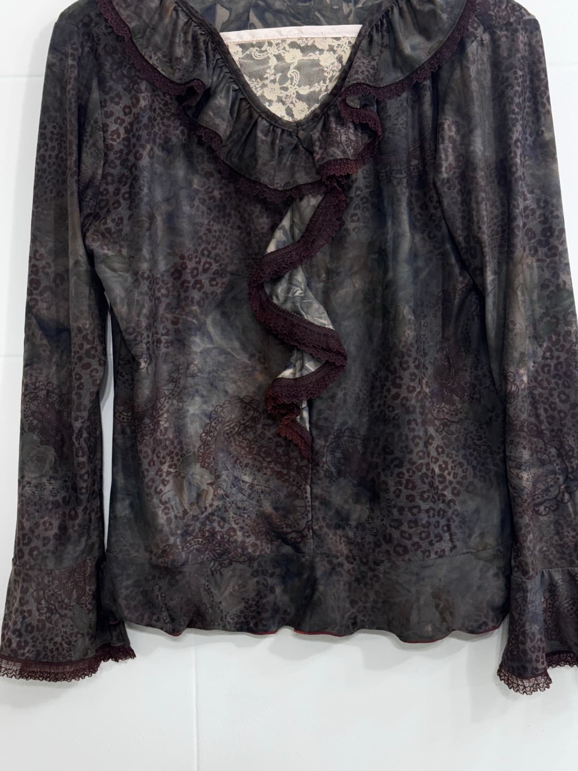 무채색 레오파드 오리엔탈 코디세트 상품이미지5