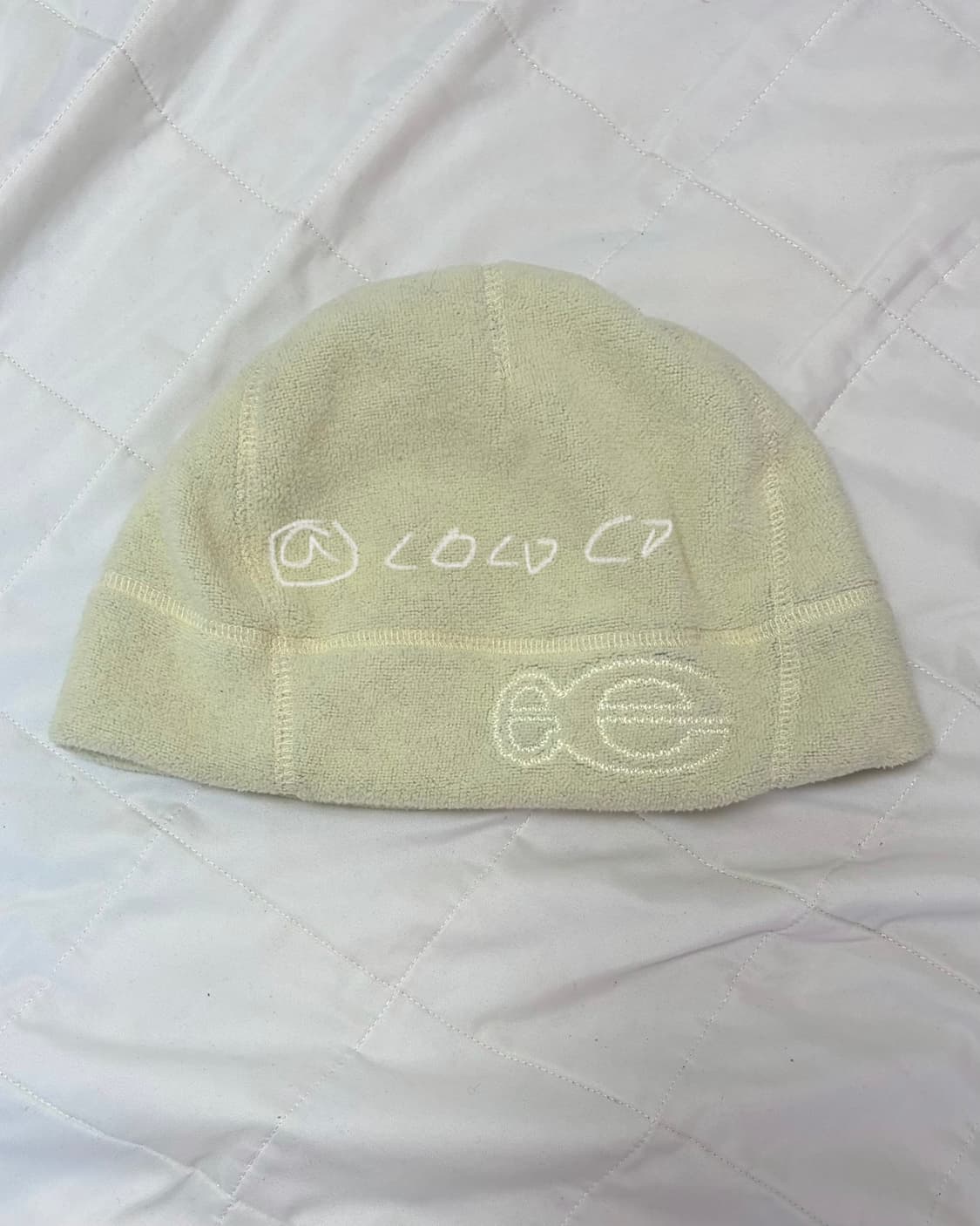 엔조블루스 플리스 비니 레몬 모자 상품이미지2