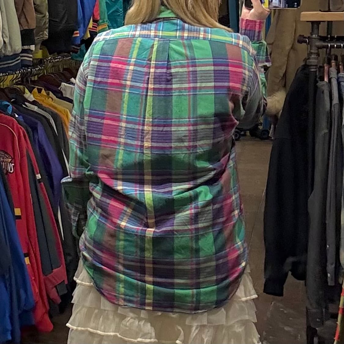 [HI] 폴로 랄프로렌 긴팔셔트 체크 레인보우 상품이미지5