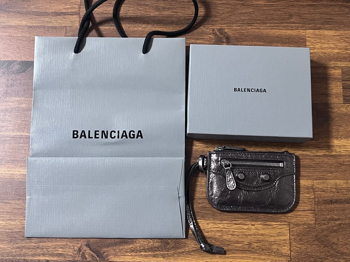 발렌시아가 르카골 카드지갑 다크브론즈 상품이미지2