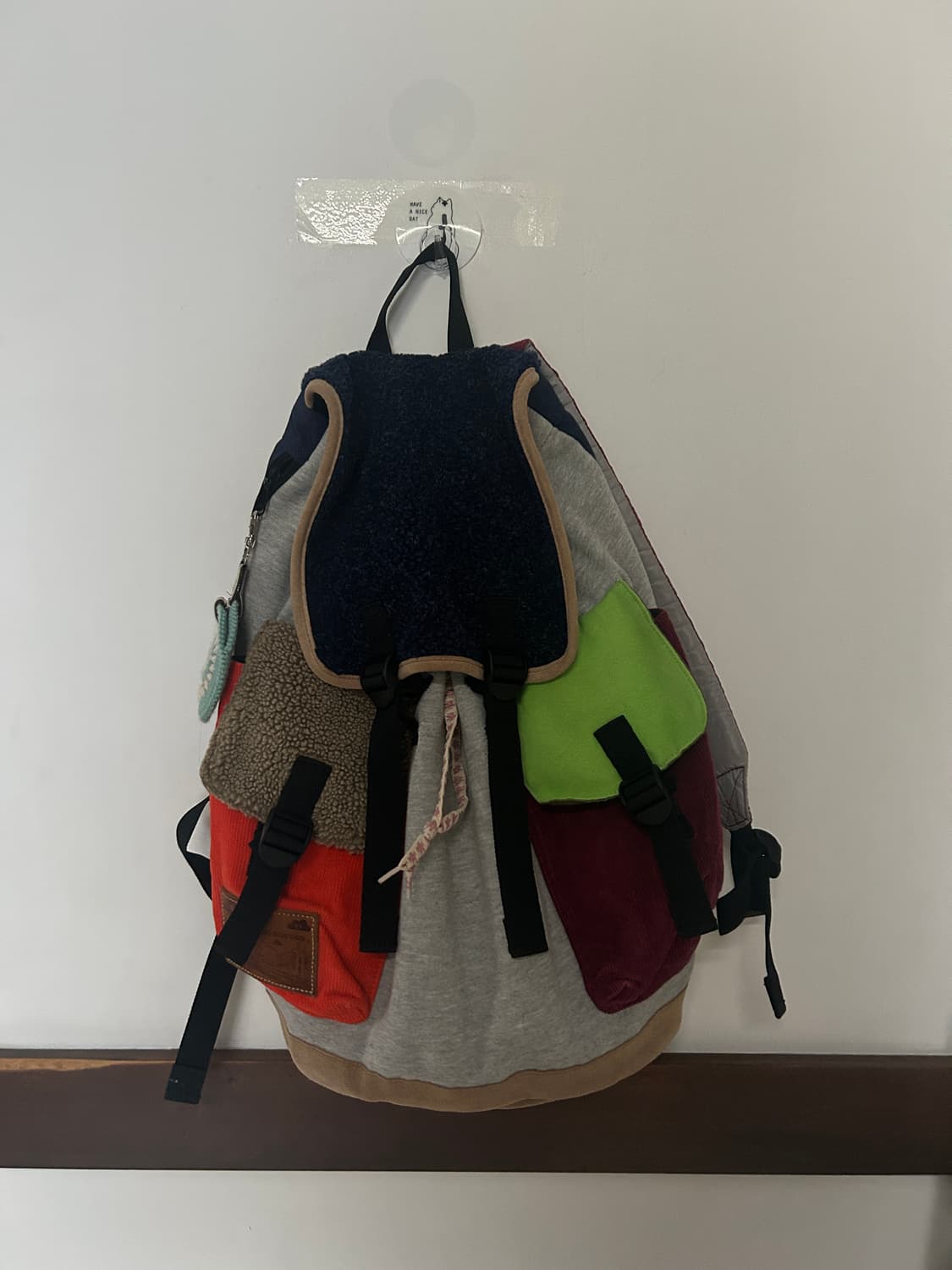 패치워크 백팩  상품이미지1