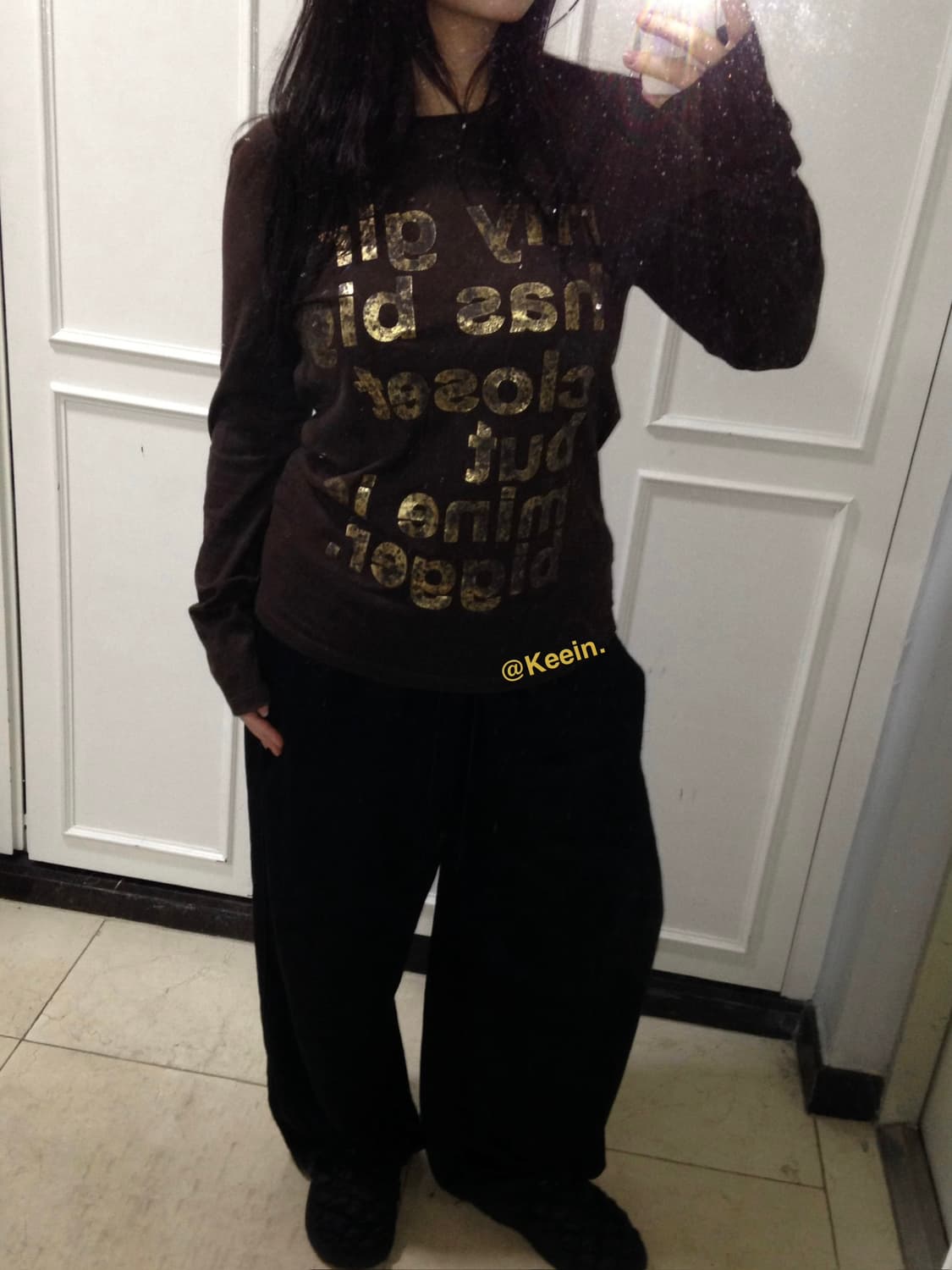 Jack&jill lettering  longsleeve 상품이미지2