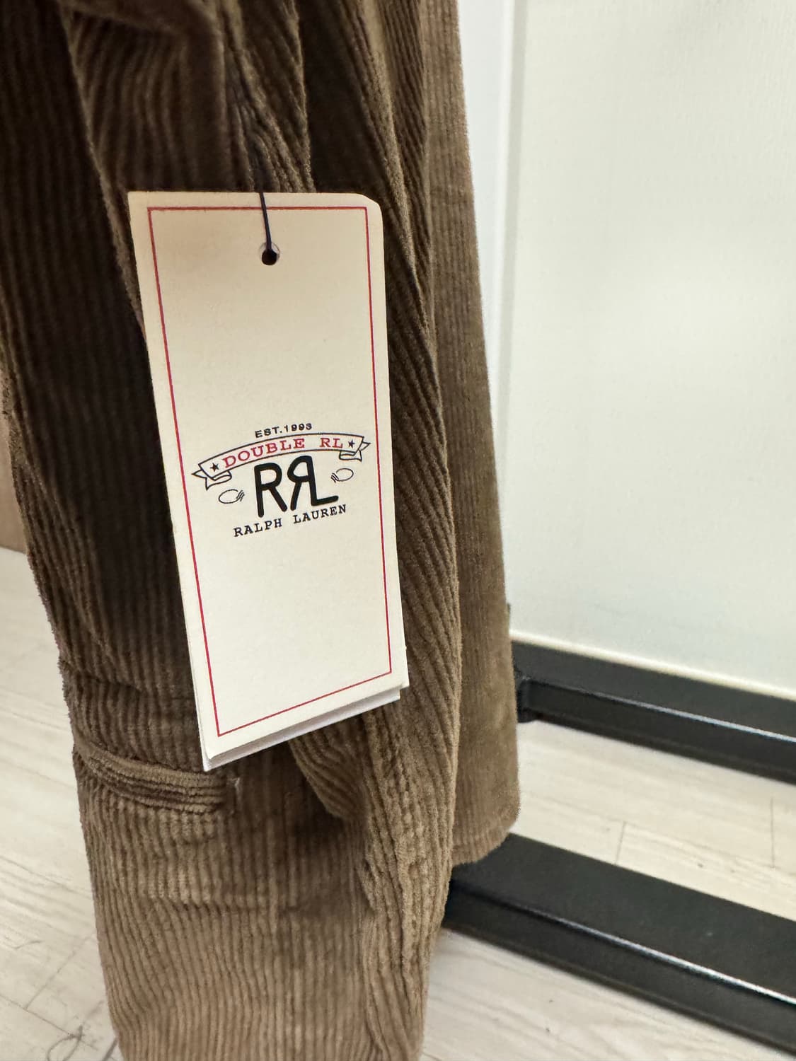 RRL 리페어 코듀로이 오버셔츠 상품이미지4