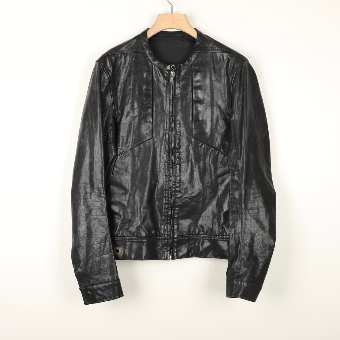 48 / Rick Owens 릭오웬스 아카이브 레더 자켓 상품이미지1