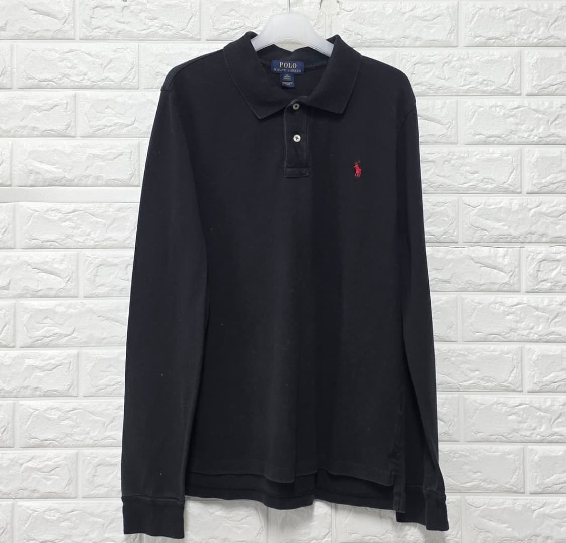 폴로 롱슬리브 블랙 L 상품이미지1