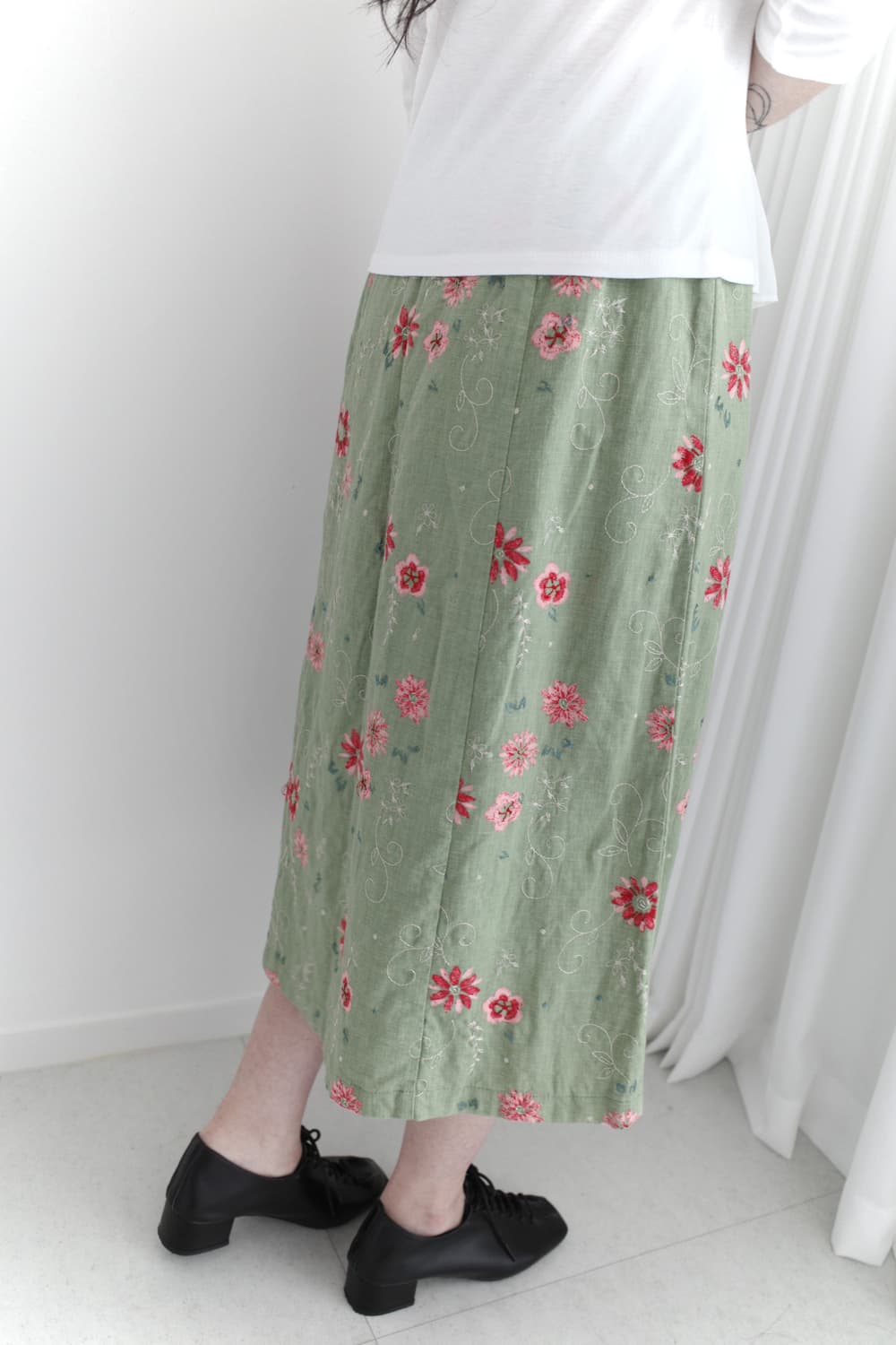 laura ashley) flower skirt  상품이미지7