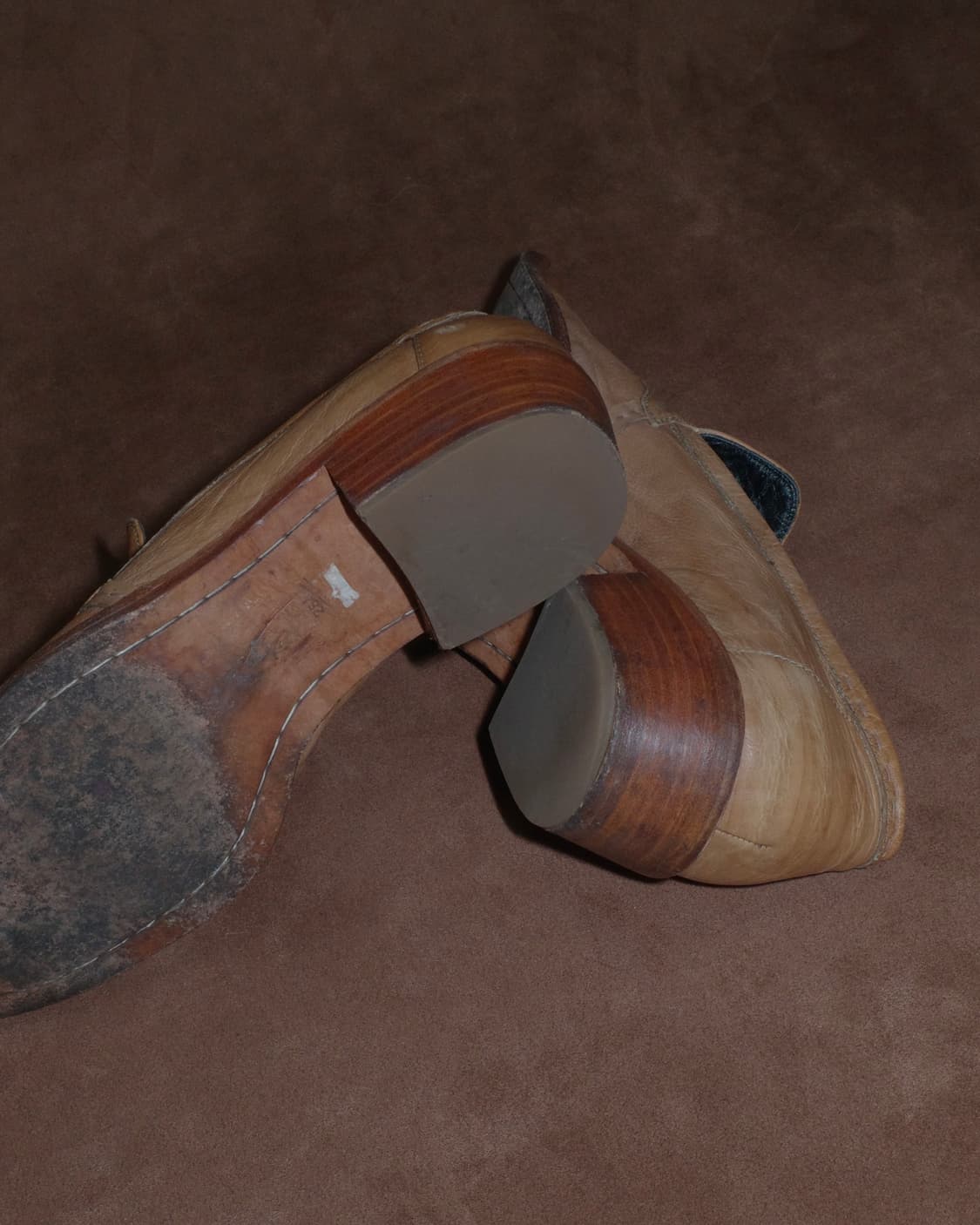 장폴고티에 턴업 토 레더 슈즈 상품이미지5